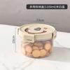 Geladeira Selada Plástico Gaveta de Legumes Cozinha Grãos e Frutas Secas Recipiente de Armazenamento à Prova de Umidade Gaveta para Micro-ondas
