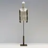 Maniquí de tienda de ropa, accesorios, maniquí de medio cuerpo femenino, versión coreana, estante de exhibición para tienda de ropa de mujer, maniquí de cuerpo entero humano, estante para maniquí de vestido de novia