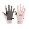 Guantes Finos de Protección Solar de Verano para Hombre, Ciclismo, Conducir, Pesca, Deportes, Guantes sin Dedos Transpirables, Venta al por Mayor, Guantes con Pantalla Táctil para Mujer