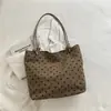 Bolso de mano nuevo estilo coreano transfronterizo para mujer 2026, bolso tote de lunares, bolso de hombro para mujer, bolso de axila, bolso de gran capacidad