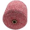 Cuerda de algodón para zongzi de 1.5MM cuerda de algodón roja y blanca cuerda de algodón para zongzi envuelta cuerda de algodón para atar salchicha línea de algodón para zongzi de Jiaxing