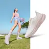 Tênis de Corrida Feminino Yingbu Hongxing Erke Verão Novo Malha Respirável Tênis Esportivo Solado Macio Absorção de Choque Tênis para Pular Corda Tênis de Corrida
