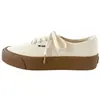 Zapatos de Lona Clásicos Run-608 para Mujer, Estilo Coreano Ulzzang Versátiles Estilo Universitario Planos Retro Estilo Hong Kong Zapatillas Ins