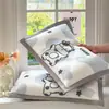 Almohada Infantil Nueva Linda Grande de Carbon Ligera de Seda de Hielo, Almohada para Siesta, Almohada para Estudiantes, Núcleo de Almohada, Almohada de Guardería