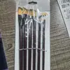 Canetas de Aquarela, Ferramentas para Estudantes de Arte, Pincéis de Pintura Macios em Formato de Caneta Profissional, Pincéis Especializados para Detalhes em Pintura a Óleo, Pincéis de Limpeza, Pincéis para Destaque