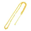 Colar de ouro fino vietnamita "gelo picado" focinho de porco e céu estrelado para mulheres, acessórios de corrente de ouro versáteis atacado
