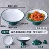 Platos para Restaurante de Fondue de Melamina, Vajilla Comercial de Moda, Platos Nórdicos para Entrantes Fríos de Restaurante, Platos para Guarniciones de Barbacoa, Platos Artísticos