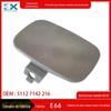 Aplicável a 00-05 BMW Série 7 E66 pára-choques traseiro tampa do reboque placa de acabamento do gancho do reboque tampa 51127142216