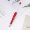 Plumas de Cuentas de Colores, Plumas Creativas para Bolígrafo DIY con Cuentas, Lindos Bolígrafos de Tinta de Gel con Gradiente de Color Macarrón Multicolor, Al por Mayor en Stock