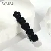 Pinza para el cabello Wjia Nueva de Acetato de Color Sólido con Acabado de Alta Gama, Lindo Diseño de Flor Pequeña para Mujeres, Flequillo y Accesorio para el Cabello