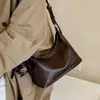 Bolso Melanoid para Axila de Mujer 2026 Nuevo Estilo Tendencia Otoño Retro para el Trabajo Bolso de Hombro Único Bolso Cruzado Versátil de Moda