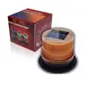 Luz LED de advertencia solar magnética luz de señalización luz intermitente magnética para techo de coche luz de barrera de tráfico nocturno