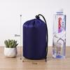 Bolsa de embalagem de tecido Oxford diamante poliéster com cordão bolso retrátil bolsa de acabamento para armazenamento de roupas atacado