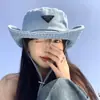 Sombrero de Senderismo para Exteriores de Mezclilla Lavada para Mujer Japonés para Senderismo Cabeza Grande Wai Sombrero de Pescador Protector Solar Filtro Solar Sombrero de Mezclilla Occidental