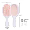 Nuevo peine hueco Amazon de panal para cabello húmedo y seco, peine de malla para peinar, peine de masaje para cabello liso del hogar