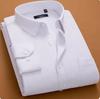 Camisas Cálidas de Manga Larga Ajustadas para Hombre de Otoño e Invierno, Ropa de Trabajo Profesional, Camisas de Negocios Forradas de Polar, Ropa de Trabajo, Estilo Caballero de Negocios