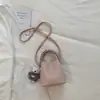 Bolso Cubo Nuevo y Elegante Shuai Mijia 2026 con Textura de Alta Calidad, Bolso de Hombro Cruzado Único para Viajes Diarios y Uso Casual, Bolso de Nicho Estilo Coreano para Mujer
