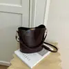 2026 Merade Cesta de Picnic Retro Portátil Bolso Estilo Nuevo Otoño/Invierno Moda Tendencia Bolso Cubo Bolso Cruzado Elegante