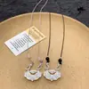 Nuevo Collar de Candado de Paz Estilo Chino para Mujer, Estilo Antiguo, Cadena para Clavícula con Borla de Gama Alta, Diseño de Nicho, Collar Versátil