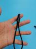 Cuerda Elástica de Látex para Sujeción de Carga de 4 mm para Equipaje, Motocicleta, Vehículo Eléctrico, Correa Elástica con Gancho, Cuerda Elástica de Sujeción, Cuerda Plana con Hebilla