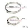 Abrazadera de Jaula de Bolas Interna y Externa de Semieje Ajustable para Coche Hebilla Universal de Acero Inoxidable Cubierta Antipolvo 201 Fabricante de Anillo de Retención Venta al por Mayor