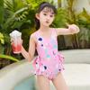 Traje de baño con protección solar para niñas, edades 3-6, Traje de baño de una pieza para bebé para niñas 2026