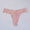 Ropa Interior Sexy Sin Costuras Transfronteriza Europea y Americana para Mujer, Ropa Interior de Encaje Tentación, Tanga Fino de Empalme para Mujer de Cintura Baja