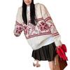 Suéter con capucha gruesa estilo navideño perezoso de alta gama nuevo estilo celebridad de Internet Dongdaemun Ins de Corea del Sur en stock