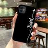 Para iPhone15 amor mapa de avión negro funda de teléfono móvil anticaída
