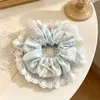 Ventas Directas de Fábrica Lazo Dulce Adorno de Encaje Goma para el Pelo de Intestino Grueso Cuerda para Moño de Cabello Goma para el Pelo Diadema Goma para el Pelo