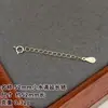 Pingente de Corrente Ajustável em Formato de Coração Gota D'água Prata S925 Banhado a Ouro Acabamento Pérola Acessórios de Pulseira Simples DIY Feito à Mão