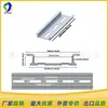 Electricista Carril DIN Aleación de Aluminio Carril de Instalación Eléctrica Componentes de Fijación Piezas de Equipos de Mantenimiento y Automatización