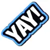 Nova Série de Frases Pequenas Adesivo Macio de PVC Patch Broche Decorativo para Capa de Celular Insígnia Acessórios DIY Decorações