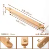 Manijas de Madera de Nogal, Gabinetes de Cajones de Madera Maciza, Puertas de Gabinete de Madera, Manijas de Armario de Madera Natural, Gabinetes de Madera, Minimalista Estilo Japonés