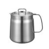 Cozinha Doméstica Transfronteiriça Aço Inoxidável 304 Pote Filtro de Óleo Frigideira Malha de Filtro Azul Tanque de Porco Filtro de Resíduos de Óleo Pote de Óleo Pote de Fritura