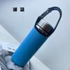 Cubierta protectora de vidrio al por mayor de fábrica, cubierta para vaso al vacío de material de buceo portátil, cuerda para taza de viaje para exteriores, cubierta para taza de agua
