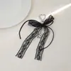 Estilo Doce e Cool Transfronteiriço Renda Pérola Laço Pingente Novo Design Criativo Doce Simples Exquisito Chaveiro
