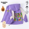 2025 novo jogo de música Sprunki roupas de carga forradas com lã para meninos e meninas casaco de inverno impermeável à prova de vento 8