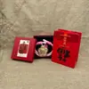 Llavero Colgante Flor de Dinero Dorada Lanyard para Teléfono Accesorio de Regalo Pequeño Regalo para el Día de la Madre Souvenir