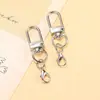 Cierre de Puerta Giratorio en Forma de U de Colores Pintado Broche de Langosta Accesorios para Joyería DIY Colgante para Llavero Hebilla para Colgar Bolsas Muñecas