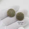 Liga de Bronze Antigo Contas Espaçadoras com Furo Grande DIY Acessórios de Joias Retrô Pulseira Colar Materiais para Miçangas Artesanais Atacado