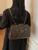 Bolso Tote Retro con Estampado de Leopardo de Gran Capacidad para Comercio Exterior para Mujer 2025 Otoño e Invierno Nuevo Bolso de Hombro Casual Mochila Multiusos