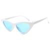 Gafas de sol de moda para mujer cara pequeña ojo de gato transparentes gafas de mar nuevo triángulo gafas de sol Europa y Estados Unidos venta al por mayor
