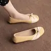Zapatos Mary Jane estilo Chanel para mujer, nueva colección otoño 2026, de corte bajo, estilizados, para personas petite, con suelas planas suaves, adecuados para combinar con faldas