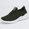 Zapatos casuales ligeros de primavera para mujer personalizados ODM, zapatillas para correr, zapatos para mujer de comercio exterior, zapatos de una sola capa transpirables, zapatillas deportivas de suela suave