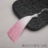 10cm marcador de página com pingente de borla degradê acessórios para vestuário acessórios grande preço excelente espiga pendurada decoração de nó chinês