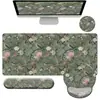 Fábrica de Origem Conjunto Estilo Chinês Flor e Pássaro Mouse Pad, Borracha Natural, Antiderrapante, À Prova d'Água, Resistente ao Desgaste, Suporta Designs Personalizados