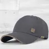 Sombrero de Estilo Chino Nuevo para Hombre, Gorra de Béisbol Dura de Moda que Hace que la Cara Parezca Más Pequeña, Sombrero de Sol para Exteriores para Primavera, Verano, Otoño e Invierno