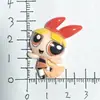 Llavero de Muñeca de Chica Linda Genial de Resina de Dibujos Animados Colgante Pequeño Figura Regalo Pequeño Colgante para Llave