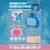 Juguete de presión POP IT transfronterizo para niños, pato, máquina de juego de empuje rápido, control de roedores, pionero, hámster, rompecabezas, descompresión